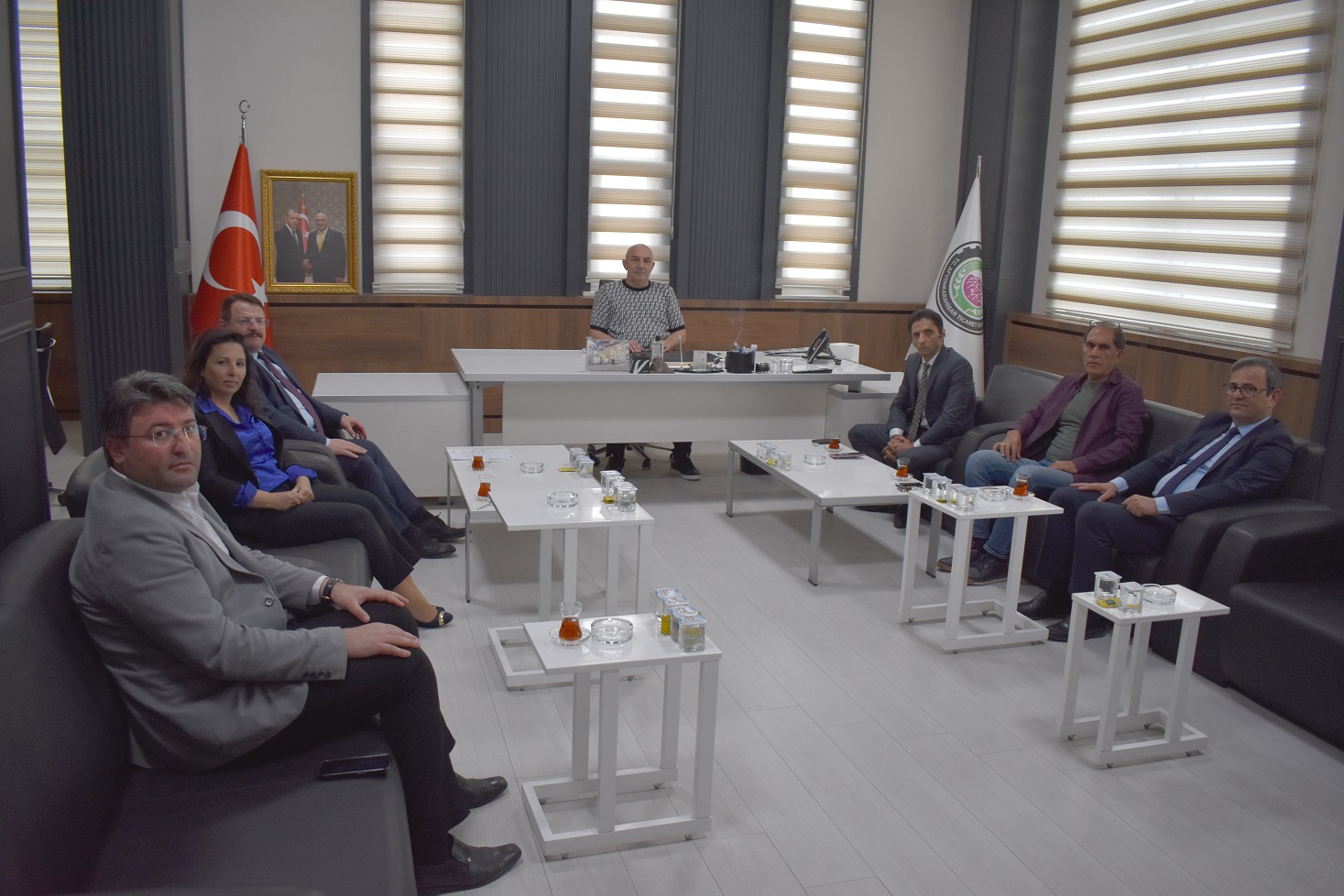 SGK İL MÜDÜRLÜĞÜNDEN BORSAMIZA ZİYARET 