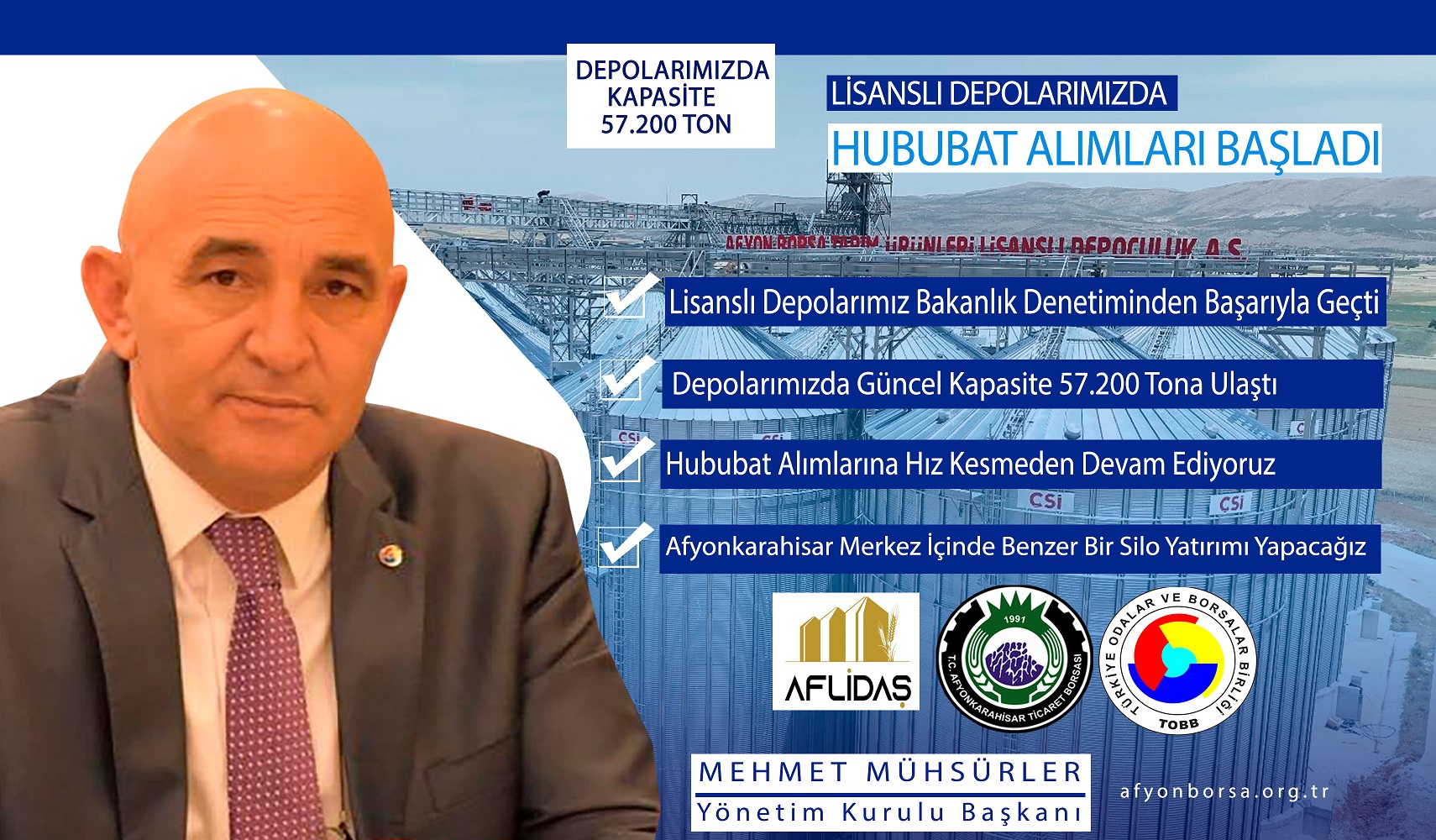 YÖNETİM KURULU BAŞKANIMIZ MEHMET MÜHSÜRLER AÇIKLAMALARDA BULUNDU