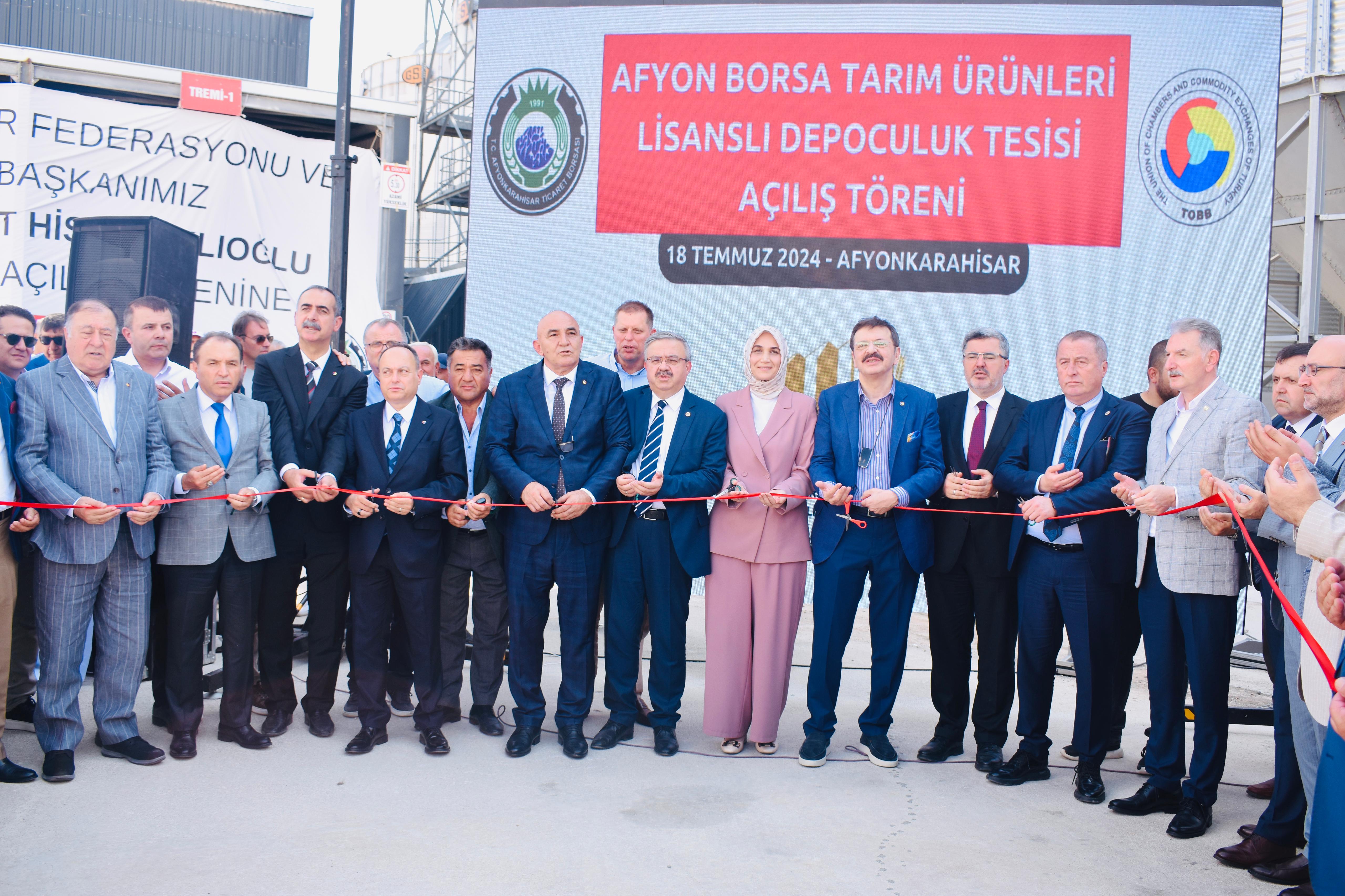 LİSANSLI DEPO TESİSLERİMİZ HİZMETE AÇILDI