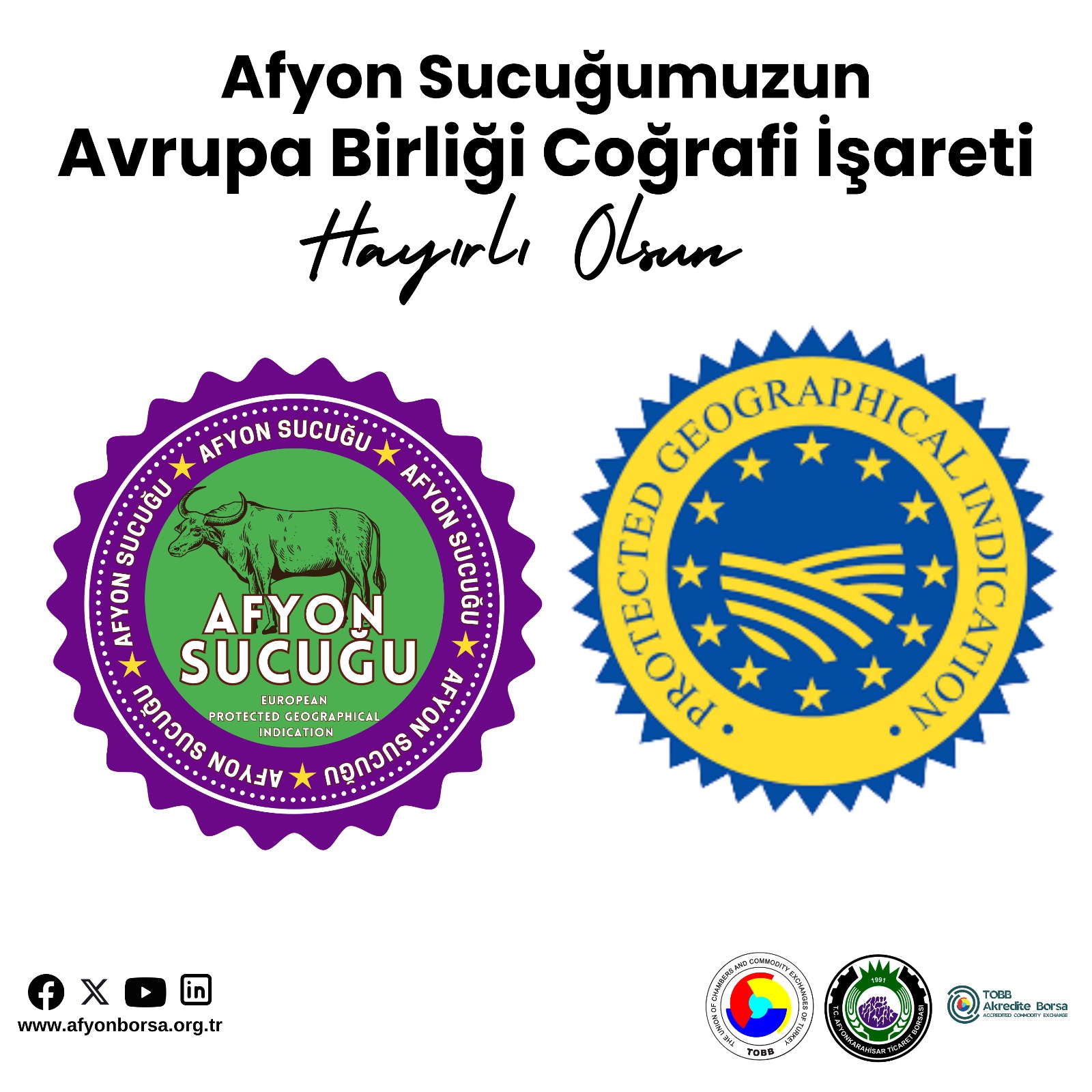 Afyonkarahisar’ın İkinci Gururu: Afyon Sucuğu da AB Tarafından Tescillendi.
