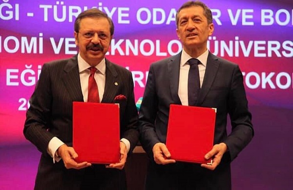 Mesleki Eğitim İşbirliği Protokolü İmzalandı.