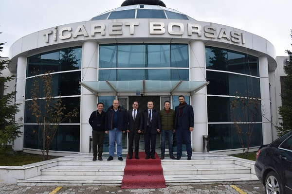 Giresun Ticaret Borsasından ATB’ ye ziyaret.
