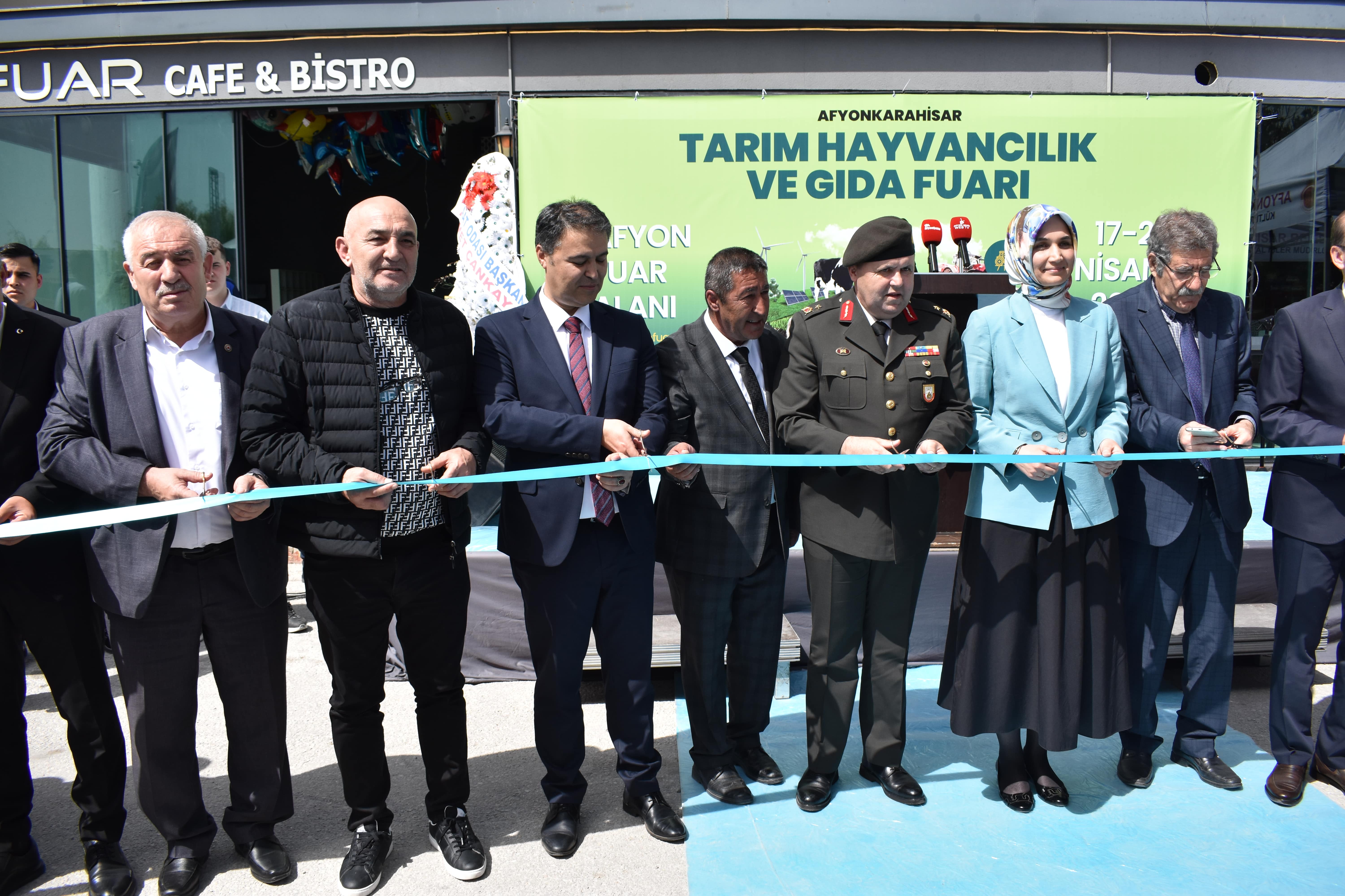 Afyonkarahisar Tarım ve Hayvancılık Fuarı Açıldı