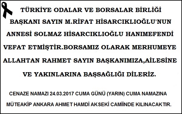 BAŞSAĞLIĞI DİLERİZ