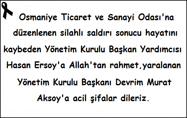 BAŞSAĞLIĞI DİLERİZ