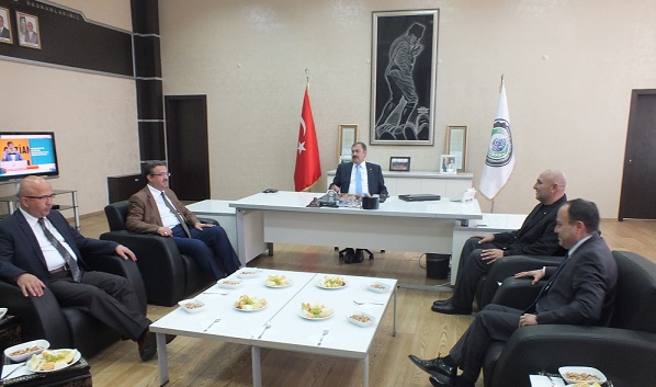 ORMAN VE SU İŞLERİ BAKANIMIZ SAYIN PROF. DR. VEYSEL EROĞLU BORSAMIZI ZİYARET ETTİ