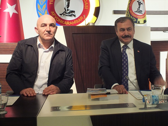 ORMAN VE SU İŞLERİ BAKANIMIZ SAYIN PROF. DR. VEYSEL EROĞLU KATILIMIYLA ORTAK TOPLANTI DÜZENLENDİ 