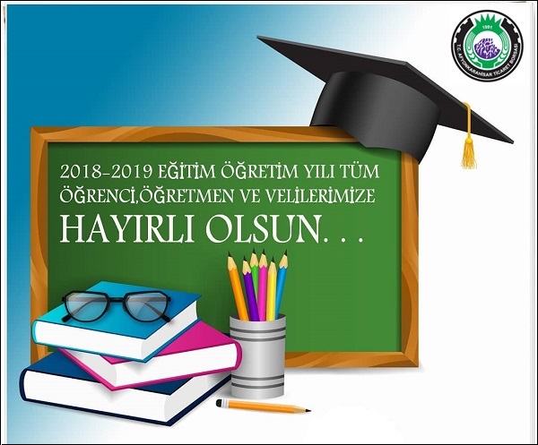 2018-2019 EĞİTİM ÖĞRETİM YILI HAYIRLI OLSUN