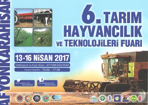 6.TARIM HAYVANCILIK VE TEKNOLOJİLERİ FUARI