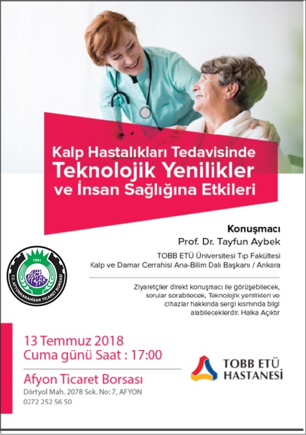 KALP HASTALIKLARI TEDAVİSİNDE TEKNOLOJİK YENİLİKLER VE İNSAN SAĞLIĞINA ETKİLERİ SEMİNERİ