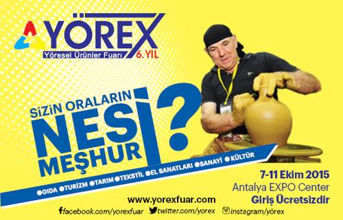 6. YÖREX YÖRESEL ÜRÜNLER FUARINA DAVET